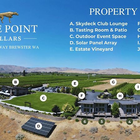 Hotel Lone Point Cellars Brewster Esterno foto
