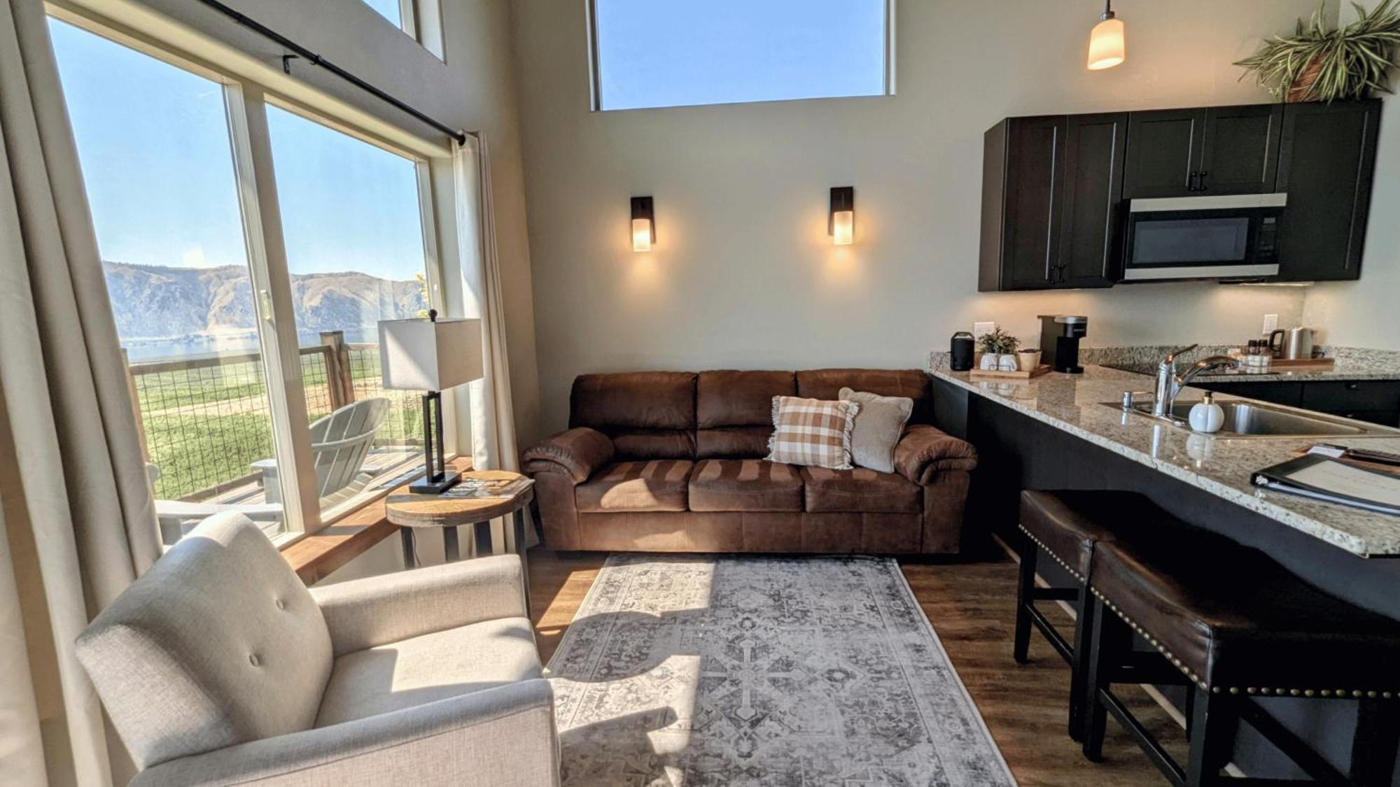 Hotel Lone Point Cellars Brewster Esterno foto